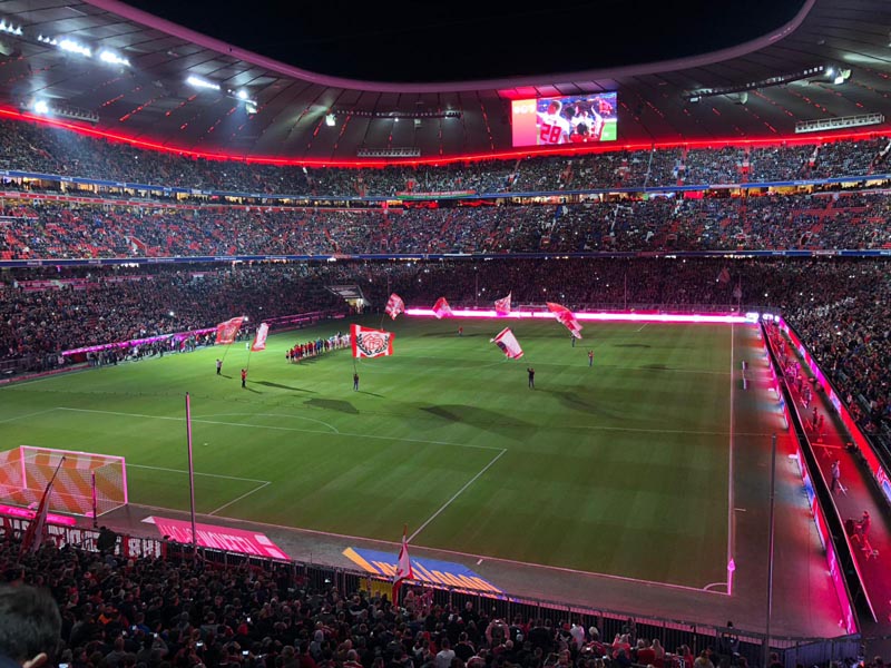 Bayern v Allianz Arene