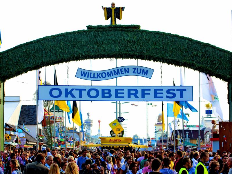 Oktoberfest-Bayern-Mnichov