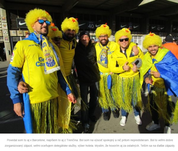 futbalový zájazd na Barcelona - Las Palmas