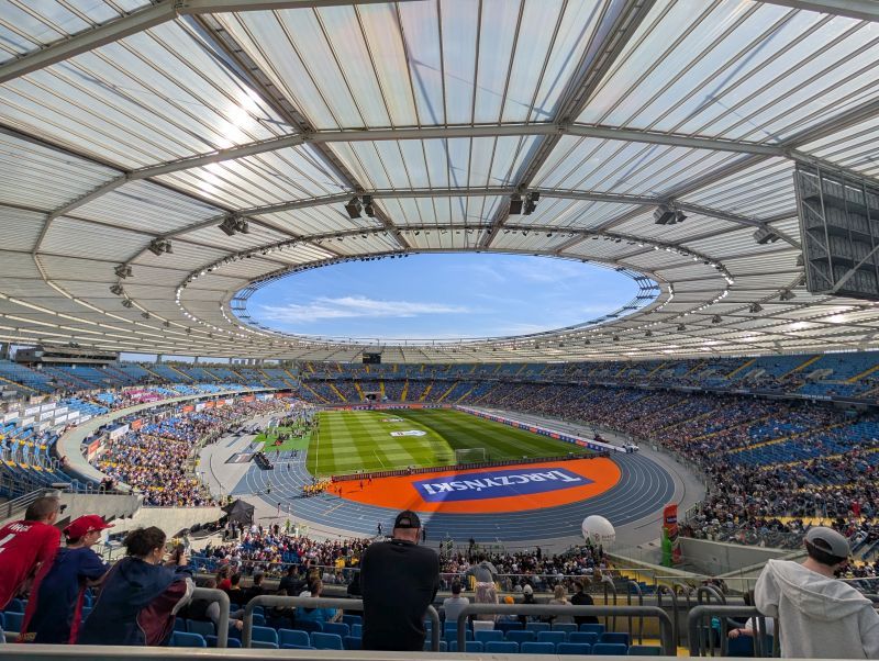 Takto to vyzeralo v Chorzówe na futbalovej šou